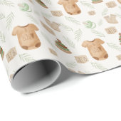 Prachtige Baby showers voor Waterverf Cadeaupapier (Rol Hoek)