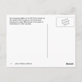 Prachtige Baby Zazzle Fan Briefkaart (Achterkant)