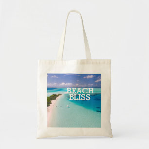 Prachtige balken herbruikbaar tote bag