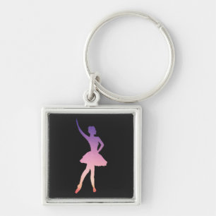 Prachtige ballerina voor balletgirL Sleutelhanger