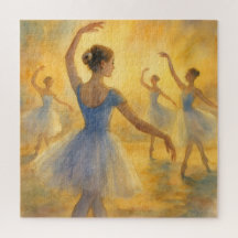 Prachtige balletpodium Waterverf scene