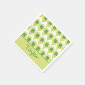 Prachtige ballonnen voor St. Patrick's Day Servet (Hoek)