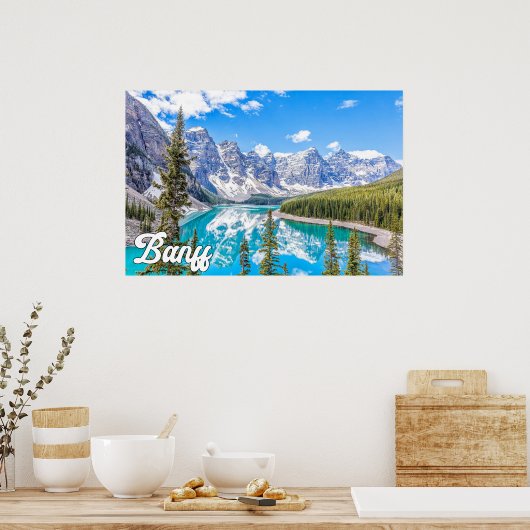 Prachtige Banff National Park, Alberta, Canada Poster (Keuken)