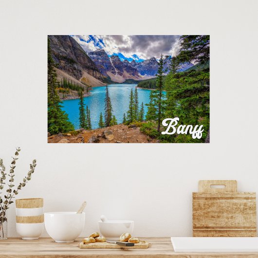Prachtige Banff National Park, Alberta, Canada Poster (Keuken)
