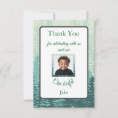 Prachtige bedankkaart kinderen verjaardag (Voorkant)