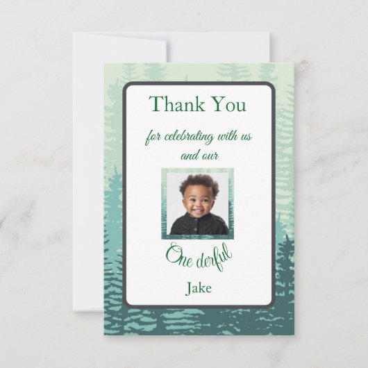 Prachtige bedankkaart kinderen verjaardag (Voorkant)