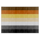 Prachtige Beer Pride Vlag Snijplank (Voorkant)
