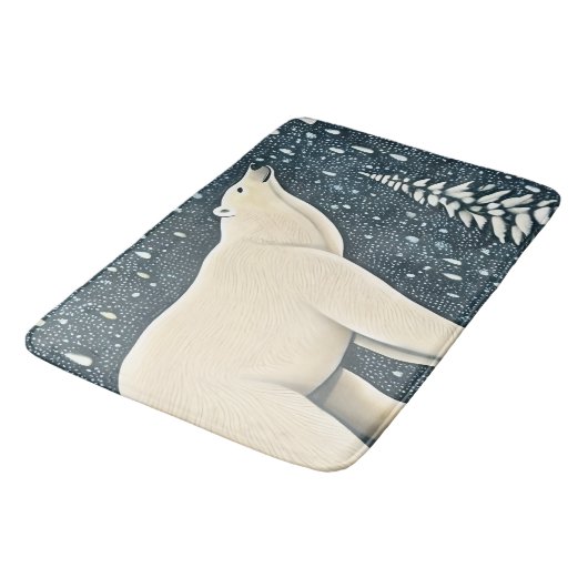 Prachtige Beer van kunstpolen Badmat (Gekanteld)