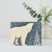 Prachtige Beer van kunstpolen Briefkaart (Staand voorkant)