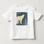 Prachtige Beer van kunstpolen Kinder Shirts (Voorkant)