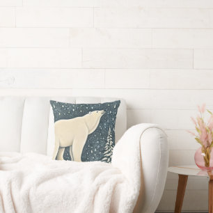 Prachtige Beer van kunstpolen Kussen