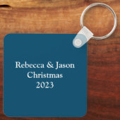 Prachtige Beer van kunstpolen Sleutelhanger (Achterkant)