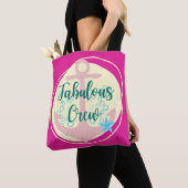 Prachtige bemanning tote bag (Dichtbij)