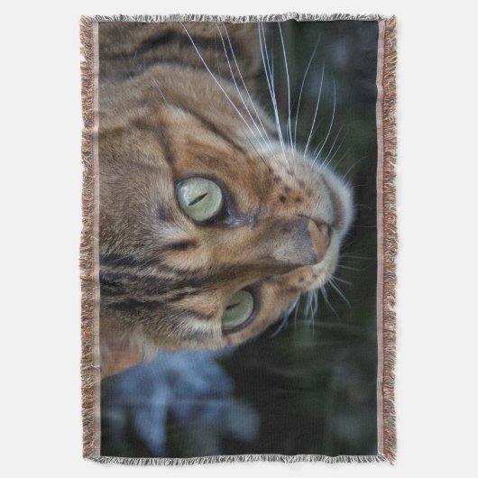 Prachtige Bengal Cat Deken (Voorkant Verticaal)