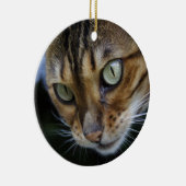Prachtige Bengal Cat Keramisch Ornament (Rechts)