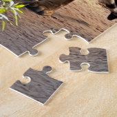 Prachtige Bengal Tiger Legpuzzel (Zijkant)