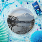 Prachtige berg Fuji, Japan Papieren Bordje (Feest)