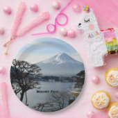 Prachtige berg Fuji, Japan Papieren Bordje (Feest)