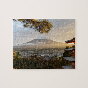 Prachtige berg Fuji prefectuur Shizuoka, Japan Legpuzzel
