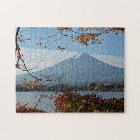 Prachtige berg Fuji | prefectuur Shizuoka, Japan Legpuzzel (Horizontaal)