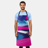 prachtige bergen en landschap met schort (Gedragen)