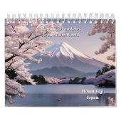 Prachtige Bergen Rond de Wereld Kalender (Hoes)