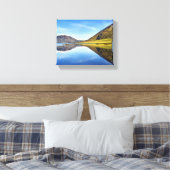 Prachtige berglandschap muurkunst canvas afdruk (Insitu (Slaapkamer))