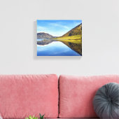 Prachtige berglandschap muurkunst canvas afdruk (Insitu (Woonkamer))