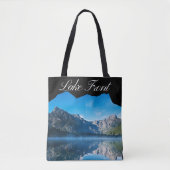Prachtige bergwatervallen tote bag (Voorkant)