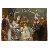 Prachtige bevestiging groot cadeauzakje (Voorkant)