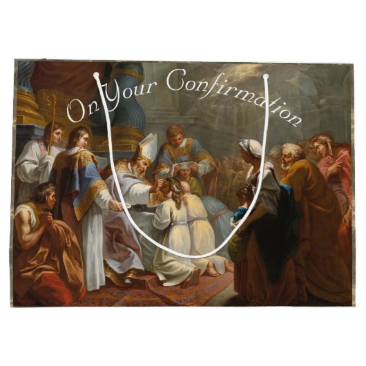 Prachtige bevestiging groot cadeauzakje (Achterkant)