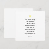 Prachtige bevorderende Bijbel Bijbelse Isaiah Feestdagenkaart (Voorkant / Achterkant)