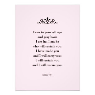 Prachtige bevorderende Bijbel Bijbelse Isaiah van  Foto Afdruk