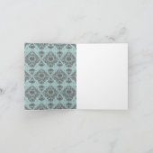 Prachtige bewerkbare foto-Afstuderen | Dank u wel Bedankkaart (Binnen)