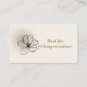 Prachtige bewerkbare Loyaliteit Visitekaartje (Achterkant)