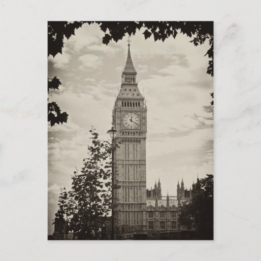 Prachtige Big Ben, Londen Clock Tower Briefkaart (Voorkant)
