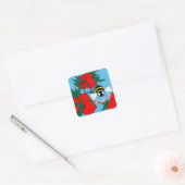 Prachtige Bij Sticker (Envelop)