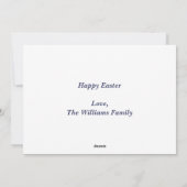 Prachtige bijbelse John 3:16 Religieuze Pasen Feestdagenkaart (Achterkant)