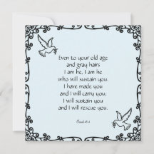 Prachtige Bijbelse Quote Isaiah 46:4