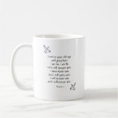 Prachtige Bijbelse Quote Isaiah 46:4 Koffiemok (Links)