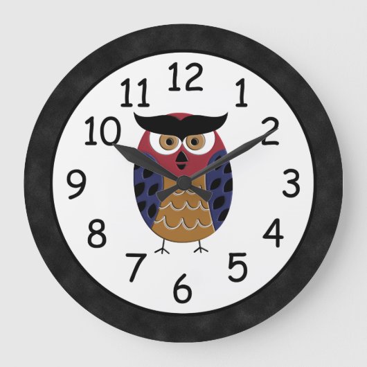 Prachtige, bijtende, aangepaste wc grote klok (Voorkant)