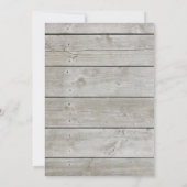 Prachtige bijtende bridal-douche kaart (Achterkant)