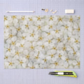 Prachtige, bijtende kleine witte ventilatorcluster tissuepapier (Craft)