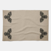 Prachtige bijtende oowl theedoek (Horizontaal)