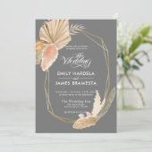 Prachtige bijtende Waterverf Kaart (Staand voorkant)