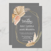 Prachtige bijtende Waterverf Kaart (Voorkant / Achterkant)