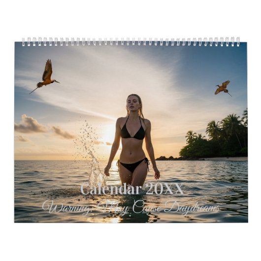 Prachtige Bikini Model Kalender – Tropisch (Hoes)