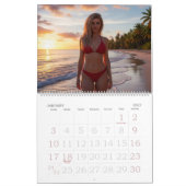 Prachtige Bikini Model Kalender – Tropisch (Jan 2027)
