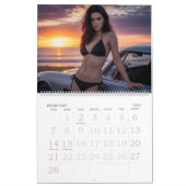 Prachtige Bikini Model Kalender – Tropisch (Feb 2027)
