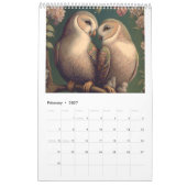 Prachtige Bird Art 2026 Kalender (Feb 2027)